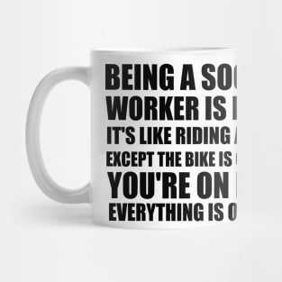 Funny Gift for Social Workers Mug